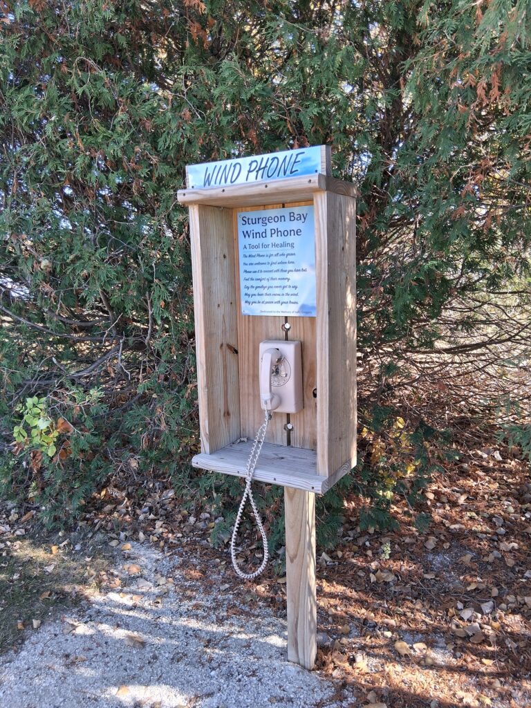 People enjoying a walk outdoors with their phones put away.